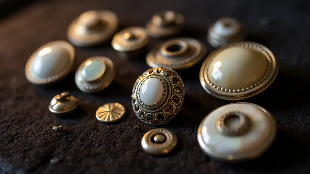 Collection of antique buttons